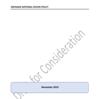 GRENADA NATIONAL OCEAN POLICY